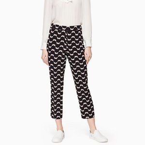NWT! KATE SPADE Butterfly Crepe Pant - 00